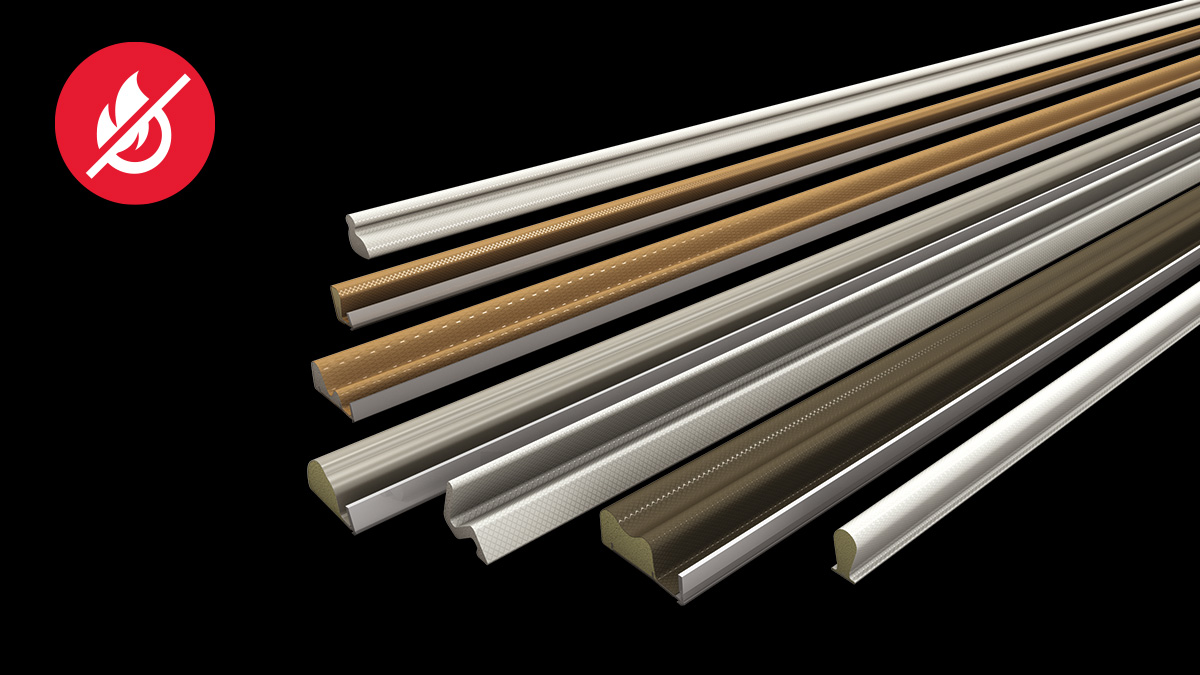 Schlegel Q-Lon fire retardant slider