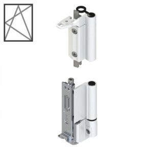 giesse futura 3d hinges render